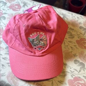A032 Pink You + Me Embroidered Cap